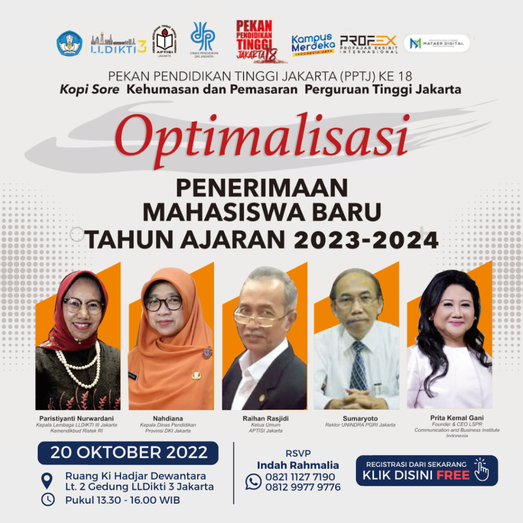 Kehumasan dan Pemasaran Perguruan Tinggi Jakarta