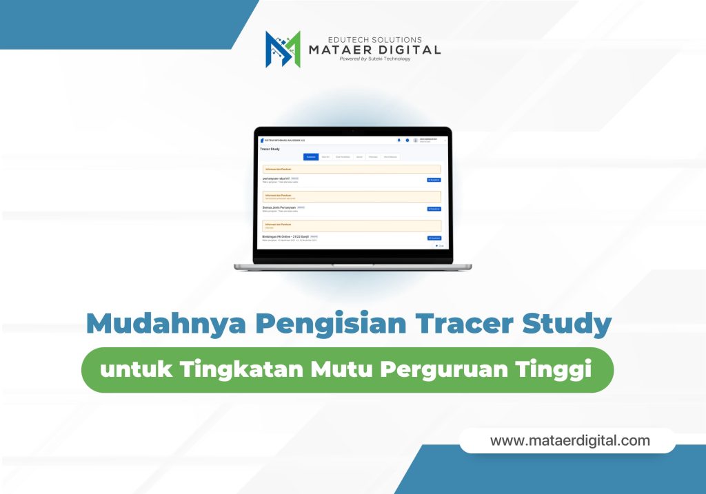 Pengisian Tracer Study Mudah dengan SIAKAD 4.0 Mataer Digital